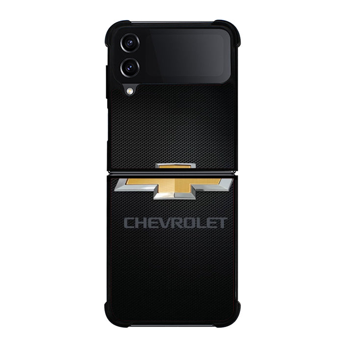 Chevrolet Carbon Logo Samsung Z Flip 4 Case
