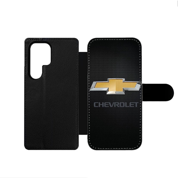 Chevrolet Carbon Logo Samsung Wallet Case