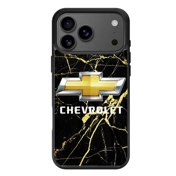 Chevrolet Marble Black iPhone 17 Case