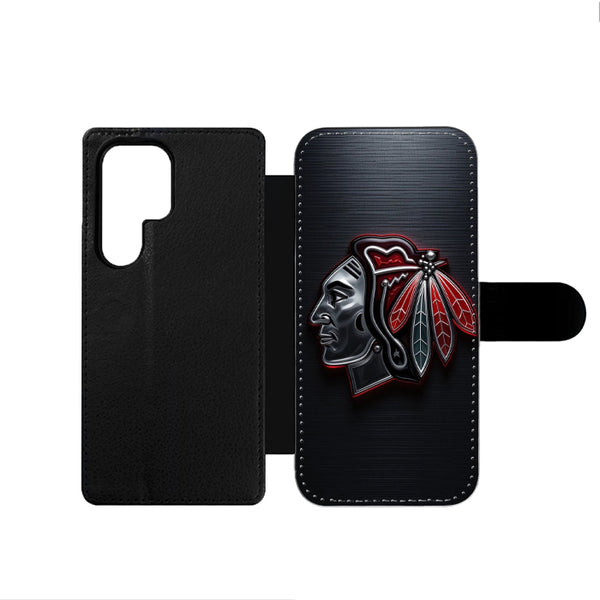 Chicago Blackhawks Samsung Wallet Case
