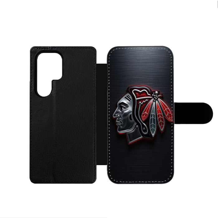 Chicago Blackhawks Samsung Wallet Case