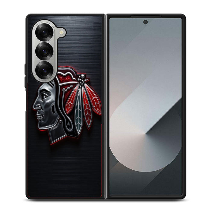 Chicago Blackhawks Samsung Z Fold 6 Case