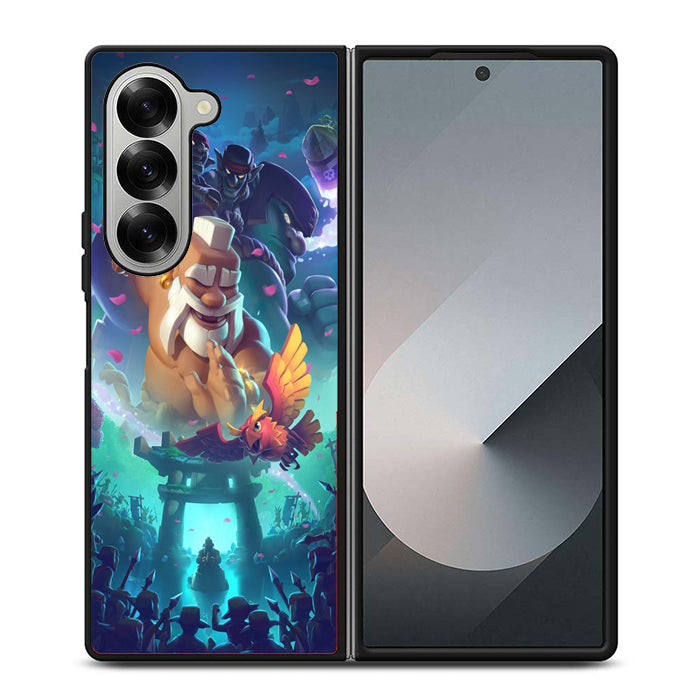 Clash Royale Clash Of Clans Samsung Z Fold 6 Case