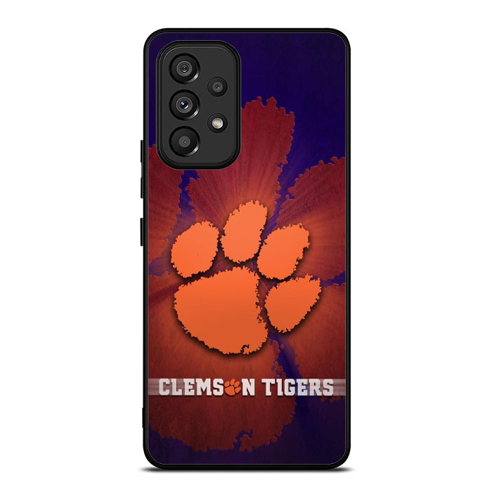 Clemson Tigers Logo Samsung A53 Case