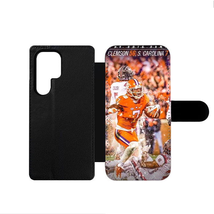 Clemson Tigers Samsung Wallet Case