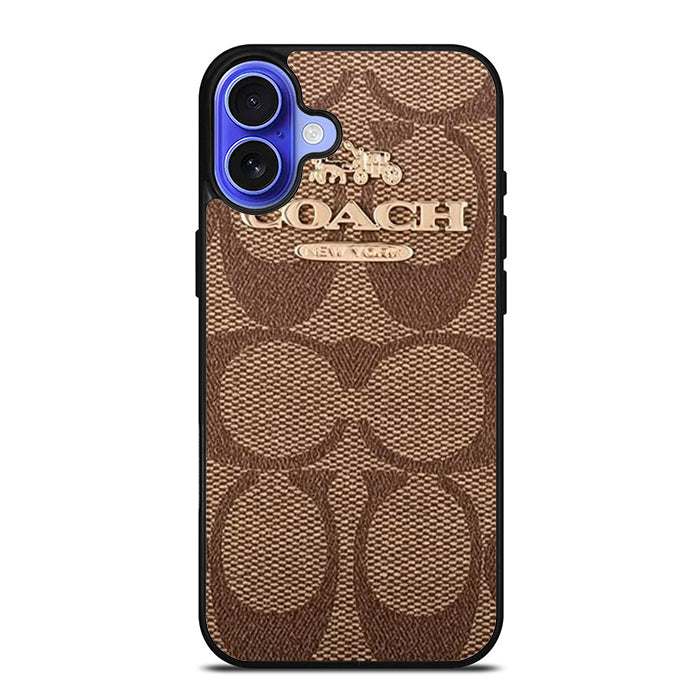 Coach Handbag Brown iPhone 17 Case