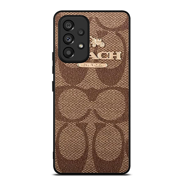 Coach Handbag Brown Samsung A53 Case