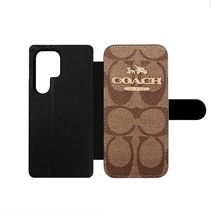 Coach Handbag Brown Samsung Wallet Case