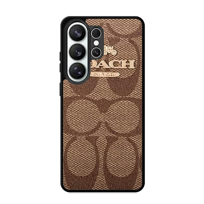 Coach Handbag Brown Samsung S26 Case