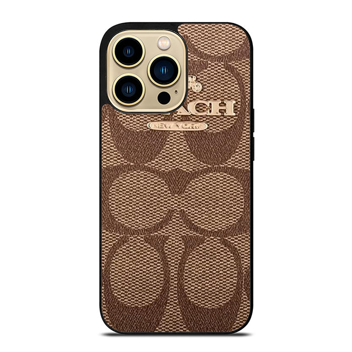 Coach Handbag Brown iPhone 15 Case