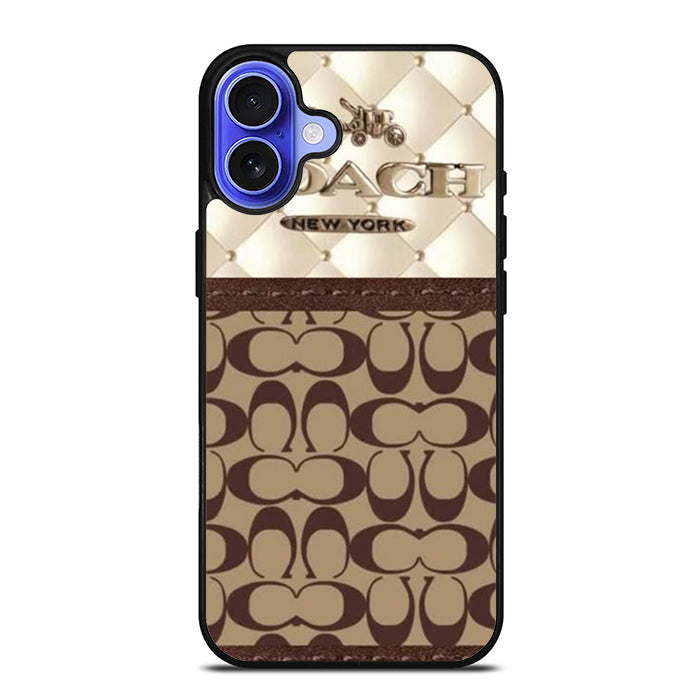 Coach New York Logo iPhone 17 Case