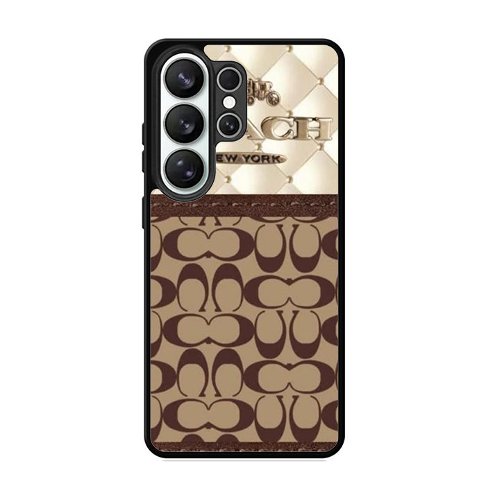 Coach New York Logo Samsung S26 Case