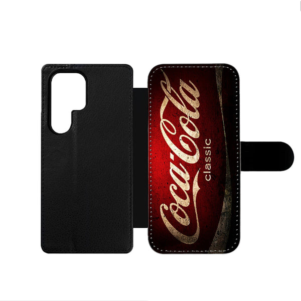 Coca Cola Vintage Samsung Wallet Case