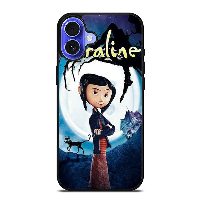 Coraline Cartoon Dark Horror iPhone 17 Case