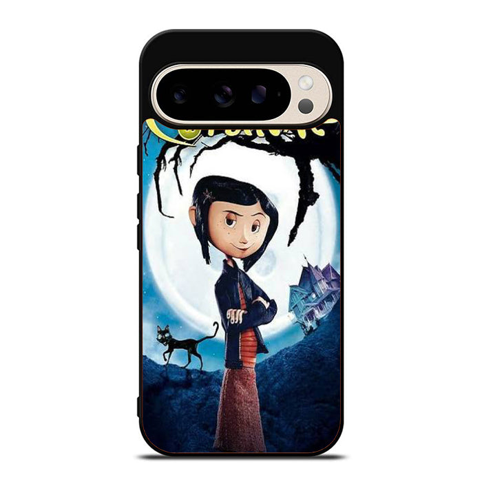Coraline Cartoon Dark Horror Google Pixel 9 Case