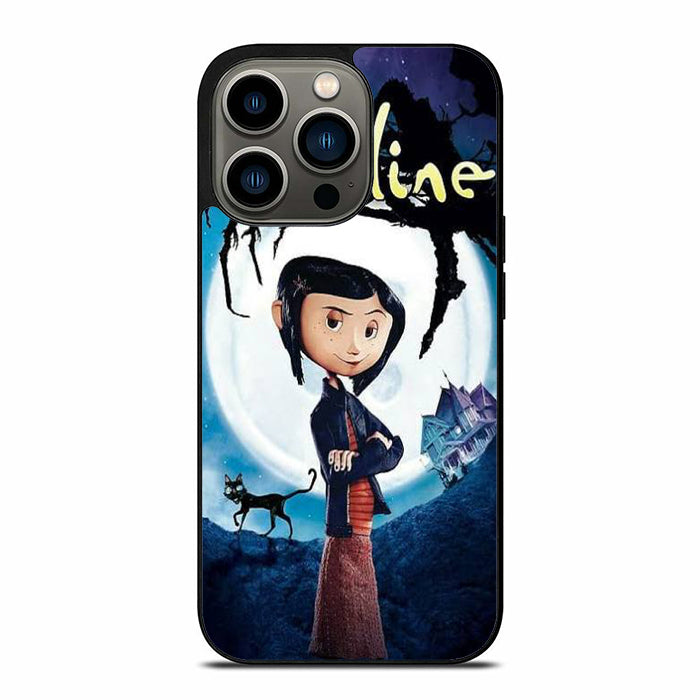 Coraline Cartoon Dark Horror iPhone 13 Case
