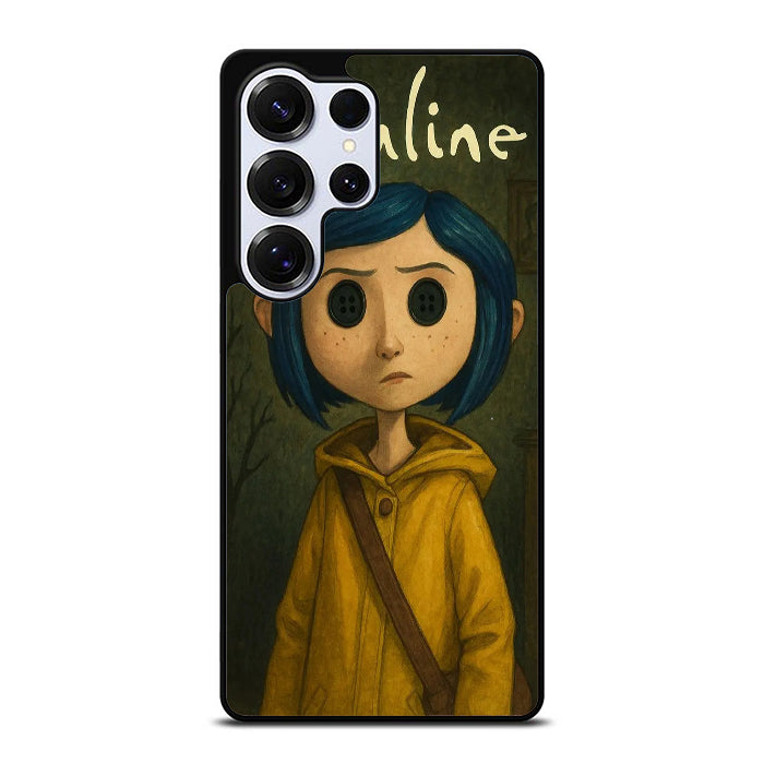 Coraline Cartoon Pose Samsung S25 Case