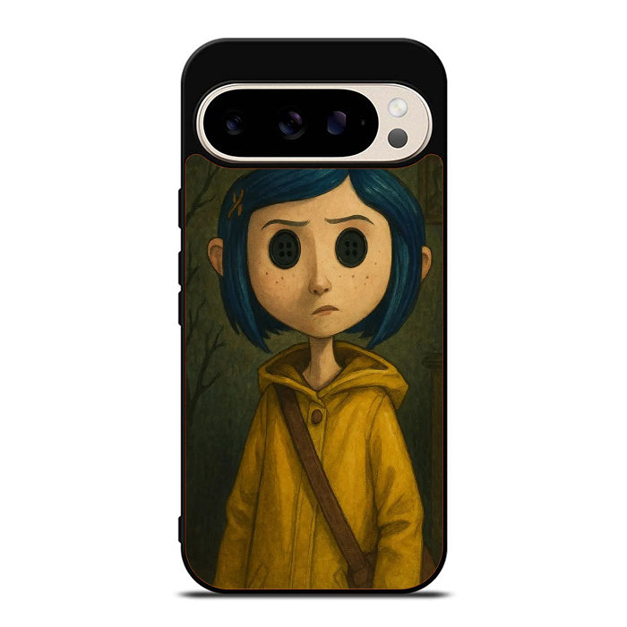 Coraline Cartoon Pose Google Pixel 9 Case