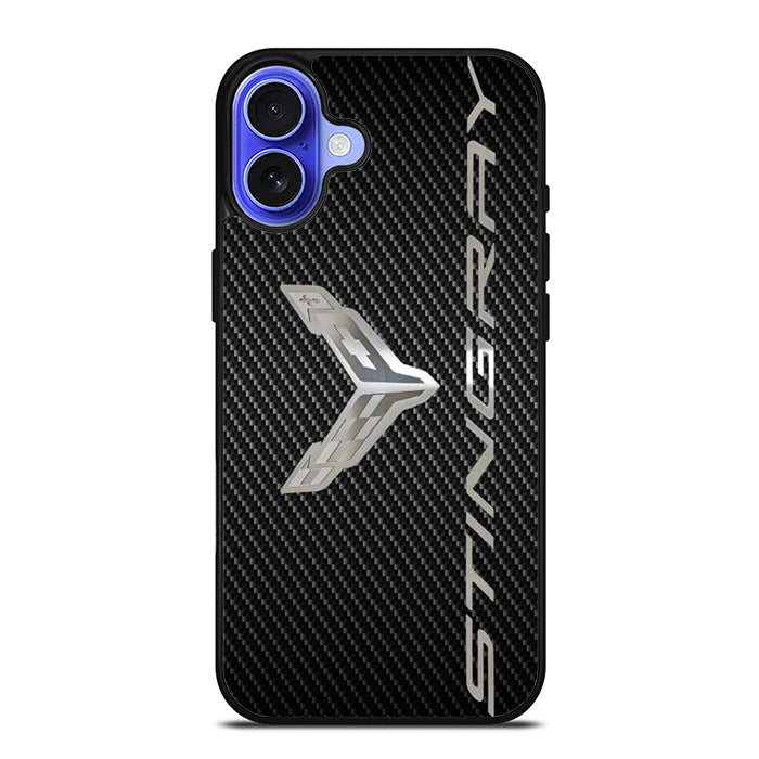Corvetee Stingray Metal Logo iPhone 17 Case