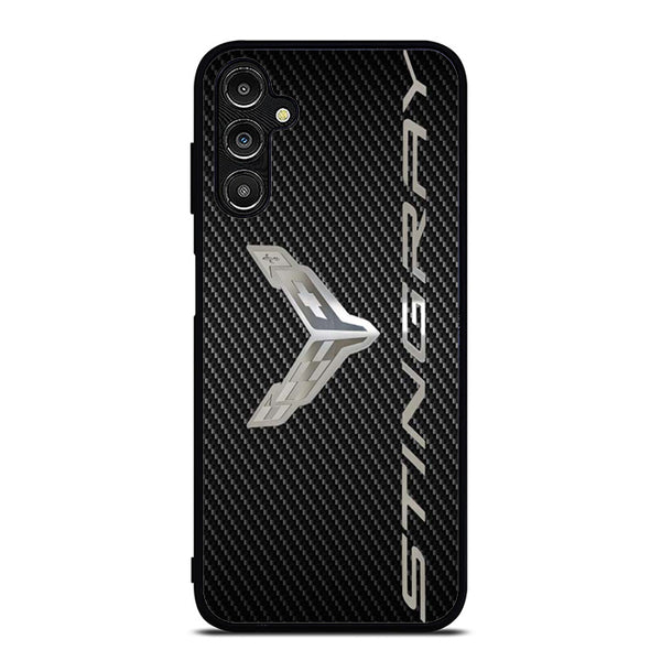 Corvetee Stingray Metal Logo Samsung A14 Case