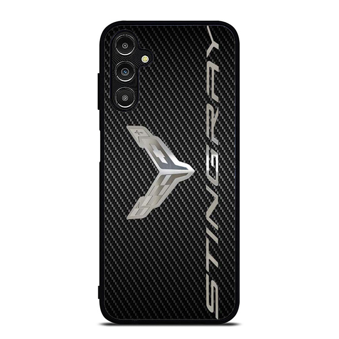 Corvetee Stingray Metal Logo Samsung A14 Case