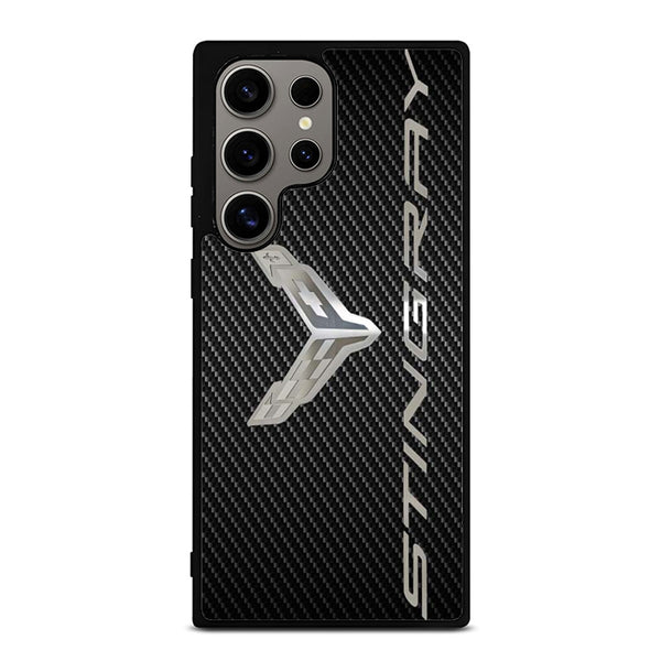 Corvetee Stingray Metal Logo Samsung S23 Case