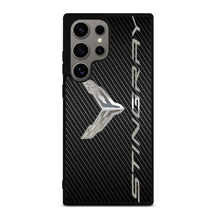 Corvetee Stingray Metal Logo Samsung S24 Case
