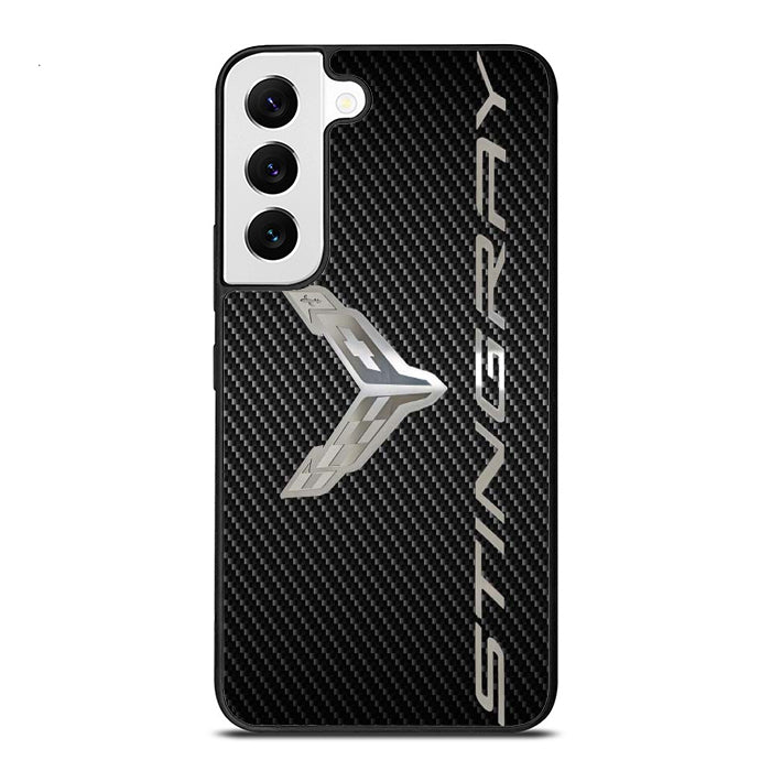 Corvetee Stingray Metal Logo Samsung S21 Case