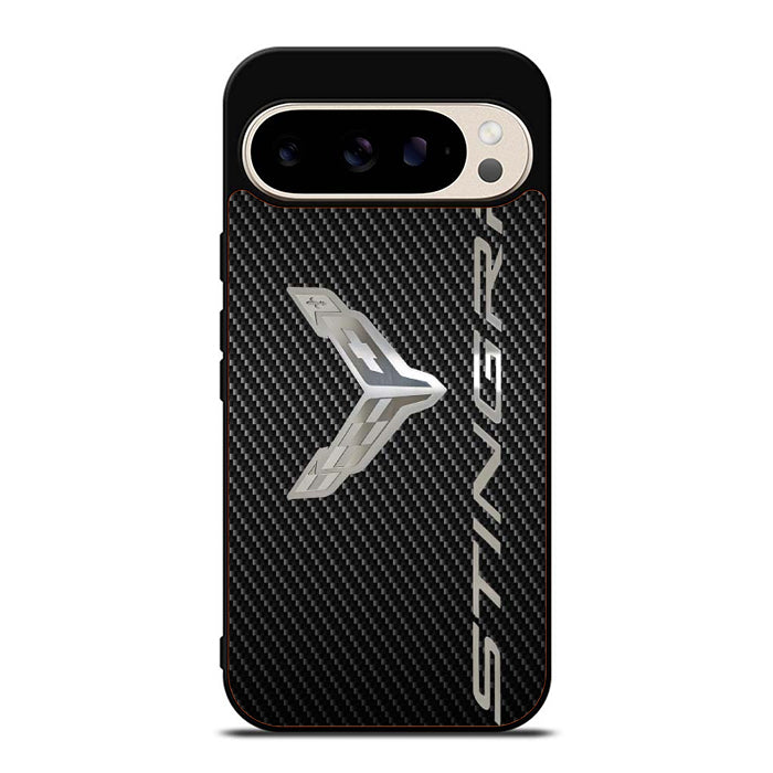 Corvetee Stingray Metal Logo Google Pixel 9 Case