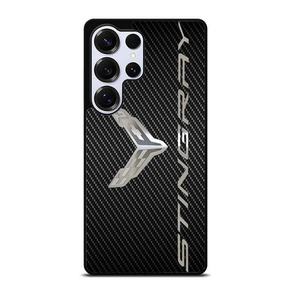 Corvetee Stingray Metal Logo Samsung S25 Case