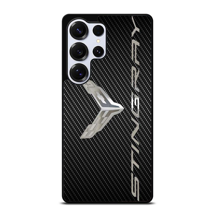 Corvetee Stingray Metal Logo Samsung S25 Case