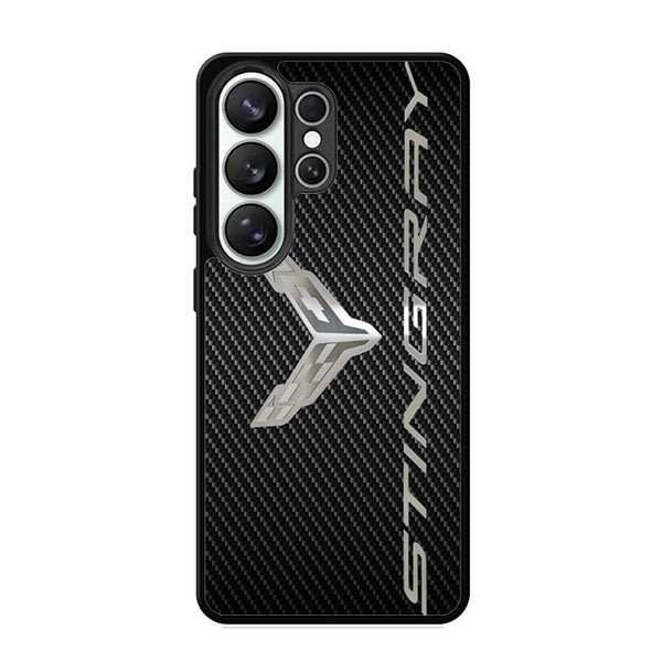 Corvetee Stingray Metal Logo Samsung S26 Case