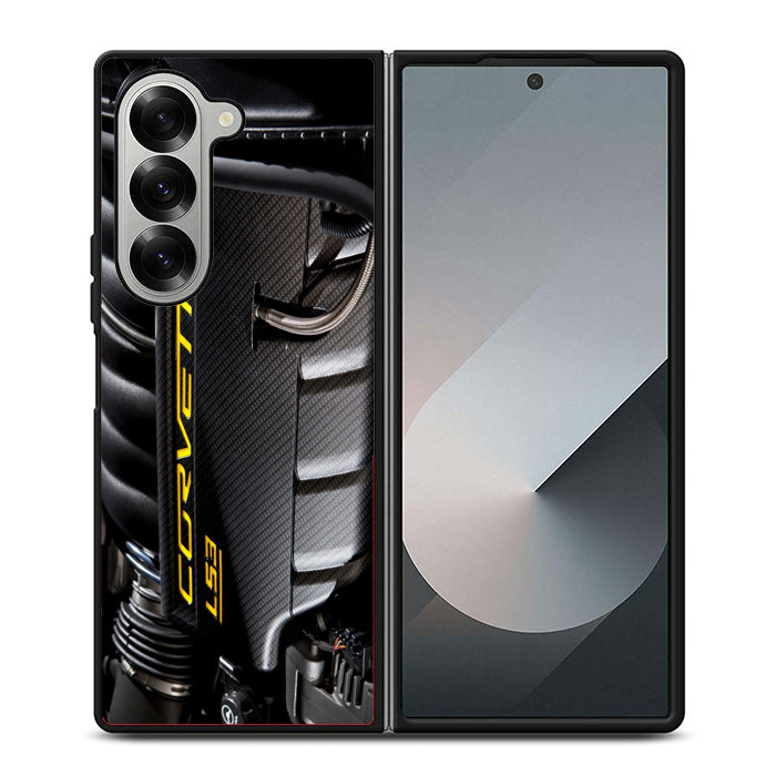 Corvette Engine Ls3 Samsung Z Fold 6 Case