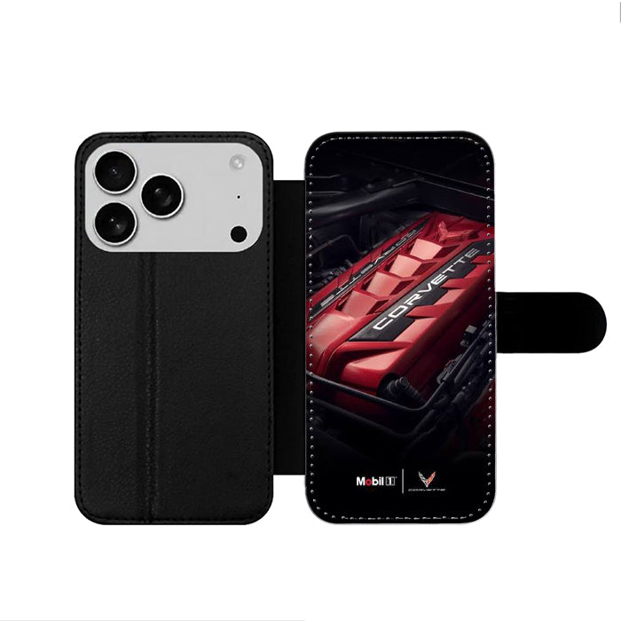 Corvette Engine iPhone 17 Wallet Case