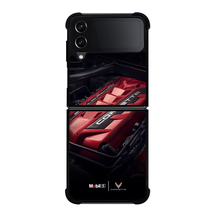 Corvette Engine Samsung Z Flip 4 Case