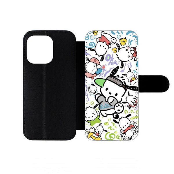 Cute Pochacco iPhone Wallet Case