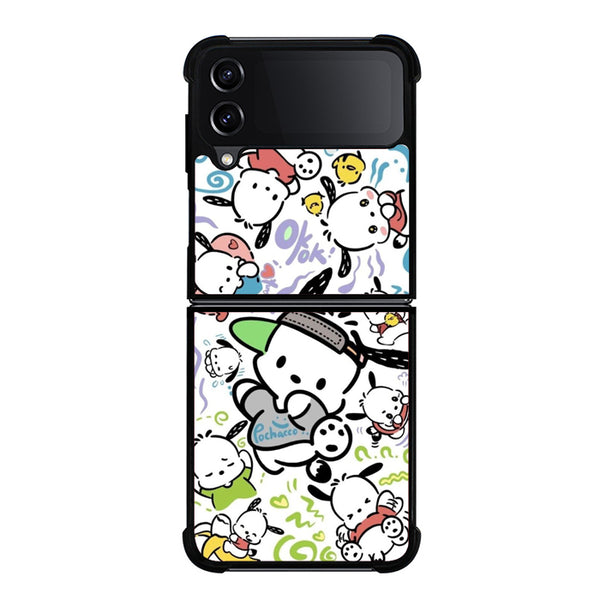 Cute Pochacco Samsung Z Flip Case