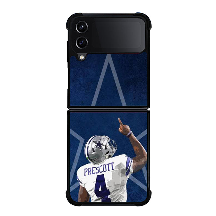 Dak Prescott 4 Dallas Cowboys Samsung Z Flip Case