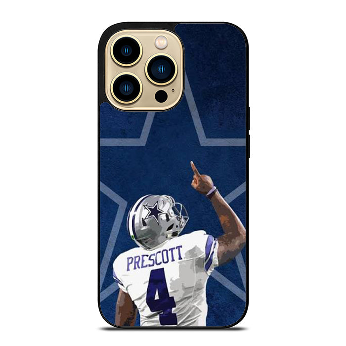 Dak Prescott 4 Dallas Cowboys iPhone 15 Case