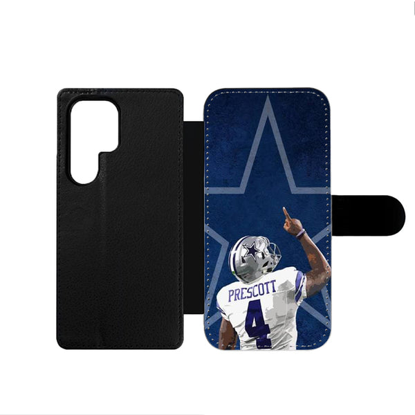 Dak Prescott 4 Dallas Cowboys Samsung Wallet Case