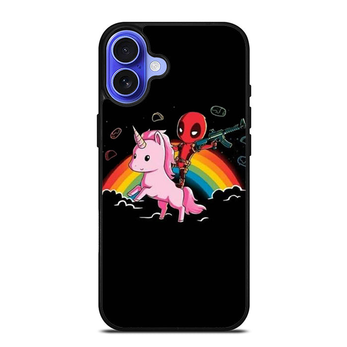 Deadpool Unicorn Rainbow iPhone 17 Case