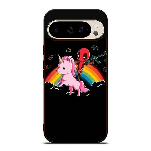 Deadpool Unicorn Rainbow Google Pixel 9 Case