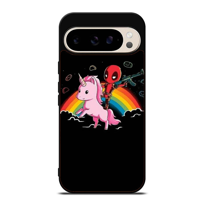 Deadpool Unicorn Rainbow Google Pixel 9 Case
