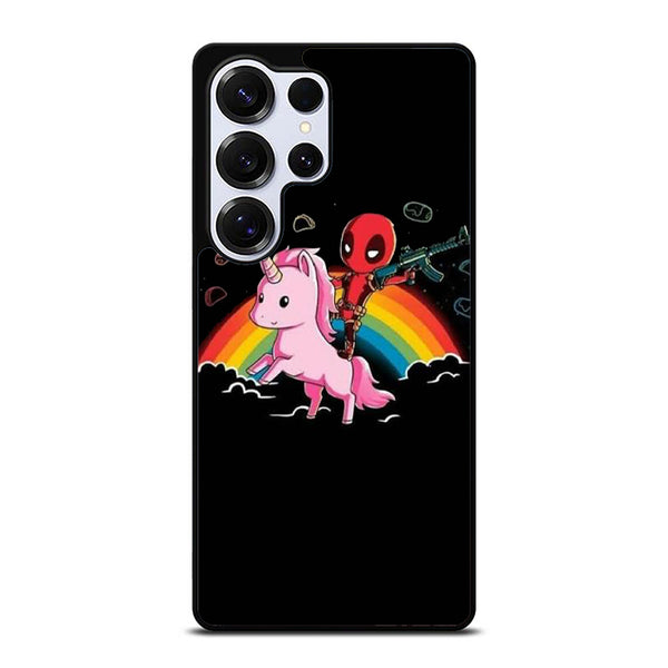 Deadpool Unicorn Rainbow Samsung S25 Case