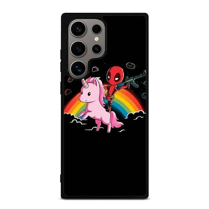 Deadpool Unicorn Rainbow Samsung S23 Case