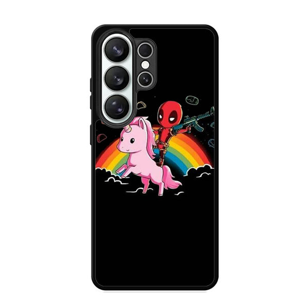 Deadpool Unicorn Rainbow Samsung S26 Case