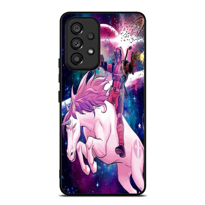 Deadpool And Unicorn Samsung A53 Case