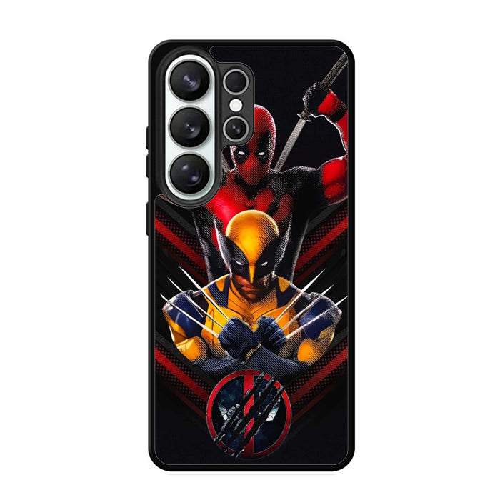 Deadpool Vs Wolverine Poster Samsung S26 Case