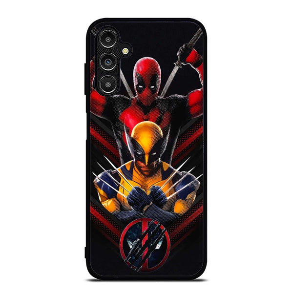 Deadpool Vs Wolverine Poster Samsung A14 Case