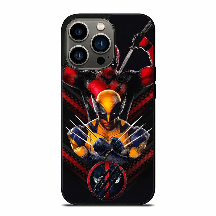 Deadpool Vs Wolverine Poster iPhone 13 Case